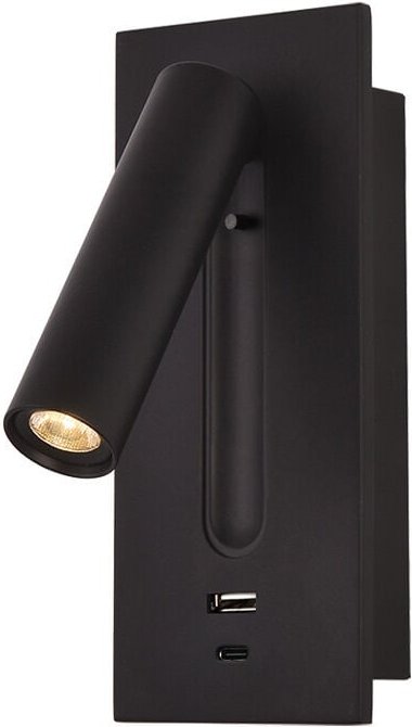 LED-Wandleuchte, moderne, einfache Innenwandlampe, Hotel-Nachttischlampe, Leselampe, USB-Schlafzimmer-Nachttisch-Wandleu...