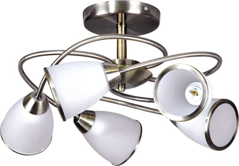 PLATO K-JSL-6059/5 AB Kaja Kronleuchter, Patina