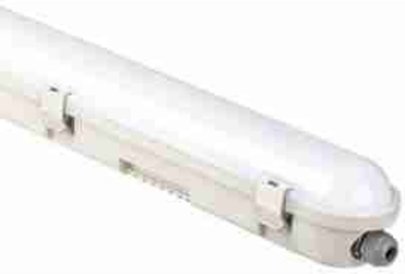 LED20476 VT-120060 LED-Wasserschutzleuchte SAMSUNG CHIP - 120CM 36W Sensor Milchige Abdeckung + Edelstahlclips 6400K