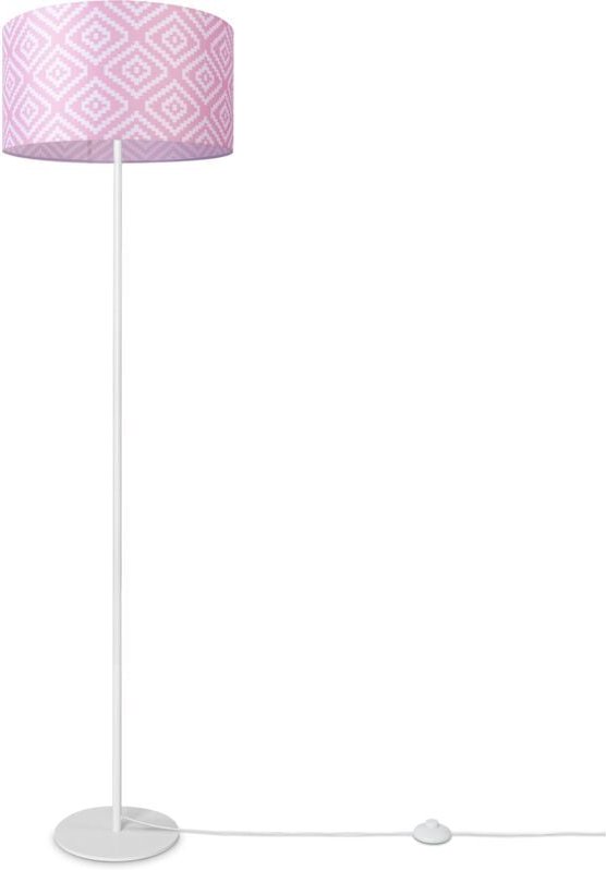 Stehlampe Wohnzimmer Modern E27 Leselampe Stehleuchte Stativ Retro Lampenschirm Design 8 (Ø38 cm), Stehleuchte Einbein -...