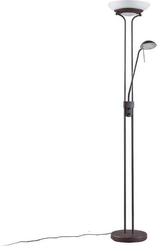 Led Stehlampe 'Yveta' aus Metall dimmbar für Wohnzimmer & Esszimmer von Lindby