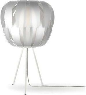 Silberne Stativlampe aus Metall Cm. 36 x 63 Std