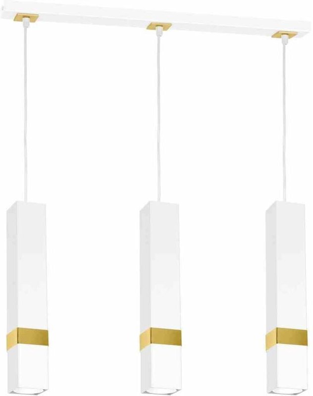 Hängelampe VIDAR WEISS/GOLD 3xGU10