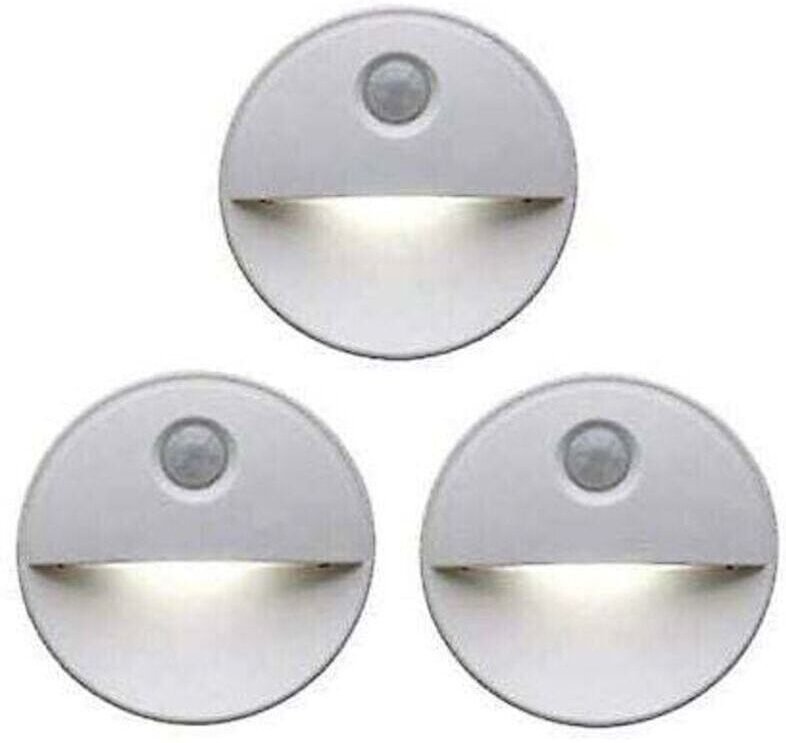 LED-Nachtlicht mit Bewegungsmelder. Angenehmes Licht dank LED-Lampen. Kabelloser Betrieb. Ideal für...