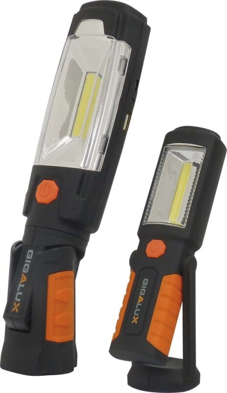 Blister 2 schwenkbare Handleuchten li GIGALUX - 02164