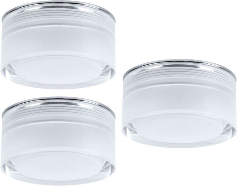 3x led Einbau Leuchten Design Decken Lampen klar Flur Beleuchtung Eglo 78702 Karton beschädigt