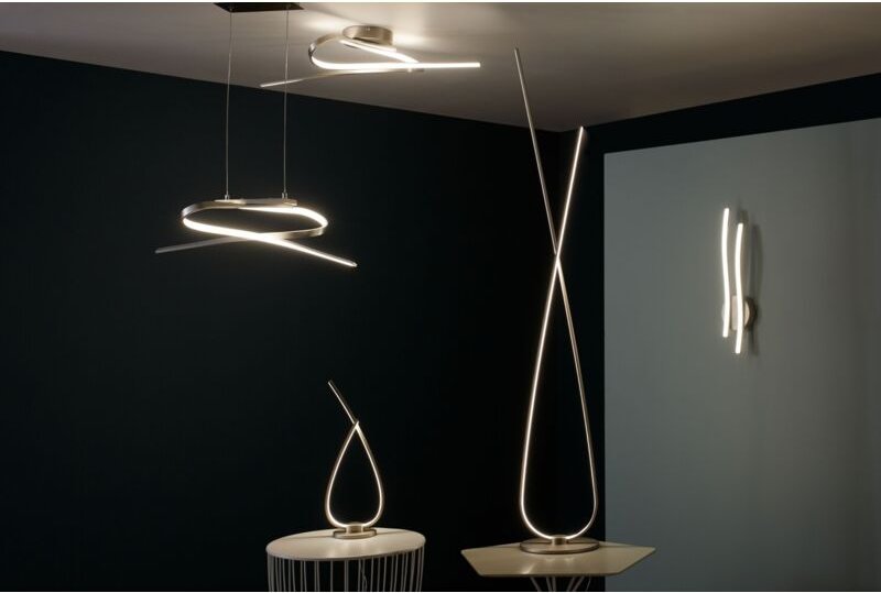 EGLO Symphony LED-Stehleuchte, 141 cm, weiß, 28 W Eglo