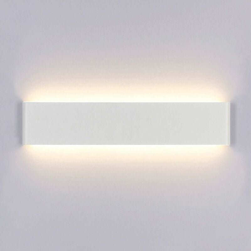 Applique Murale Interieur Led 40cm Lampe Murale Blanc Chaud Moderne Up Down Lampe 14w Ac 220v Luminaire Mural Pour Chamb...