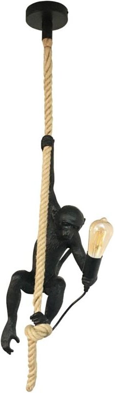 Barcelona Led - Affen-Hängeleuchte aus Harz "Ximpa"