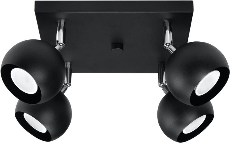 Deckenleuchte Oculare 4xGU10 Neutralweiß 25cm Sollux