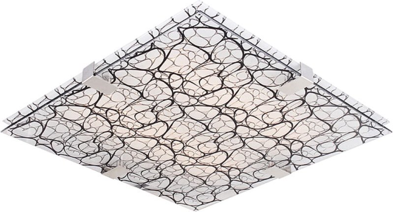 FIERA LED-Deckenleuchte mit Chromgriffen, Candellux 10-30801