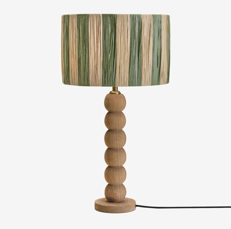 SKLUM Tischlampe Soler aus Mangoholz Mango-Holz
