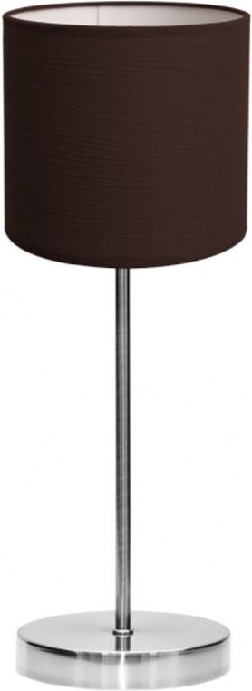 Fabrilamp - de Tischlampe Brauner Lampenschirm. 1xE14. Abmessungen (39x16cm).