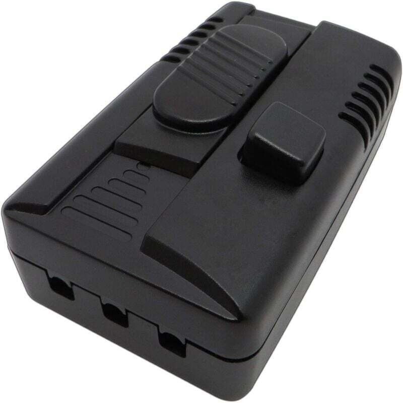 Stufenlos einstellbarer Dimmer für dimmbare LED-Lampen. Geräuschloser Kabeldimmer.