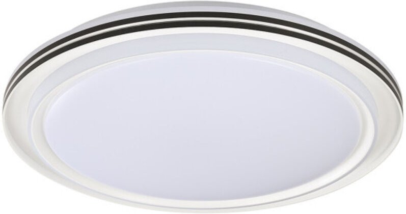 yunke deckenleuchte 72w 3000-4000-6000k schwarz/weiss 40d reg.int 6480lm c/remote