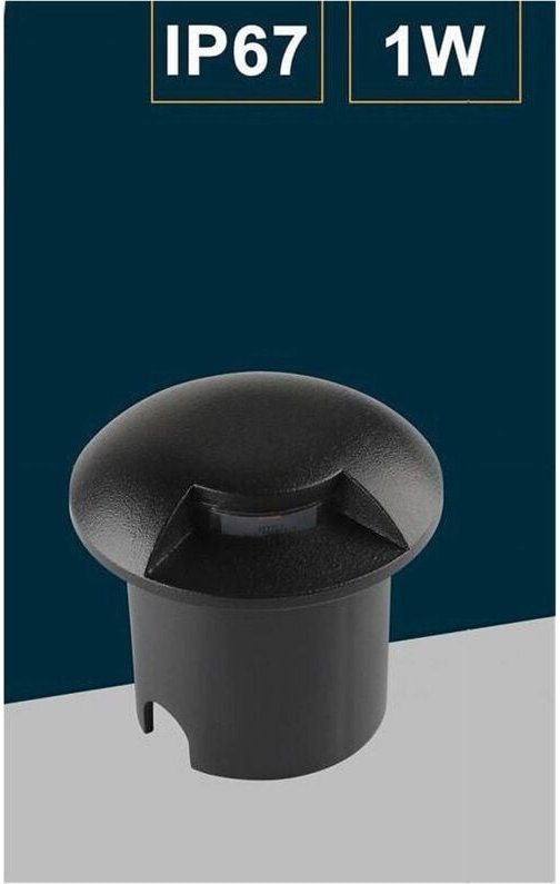 Trade Shop Traesio - Trade Shop - faretto calpestabile led 1W 1 fascio luce lampada segnapassi für external IP67 321 -