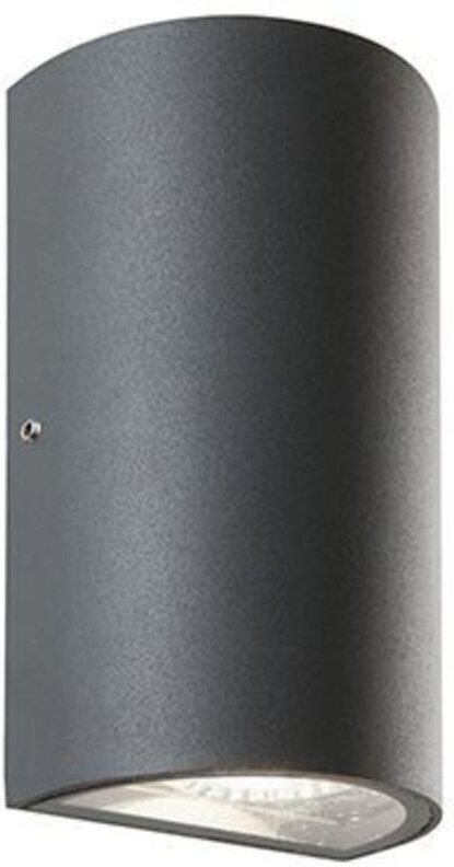 6W + 6W Led 4000K Applikation Trump Graphitlinie