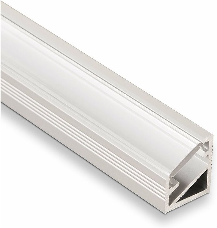 So-tech - 3er Pack - led Eck-Profil-66 alu eloxiert / opal 2m für led Streifen