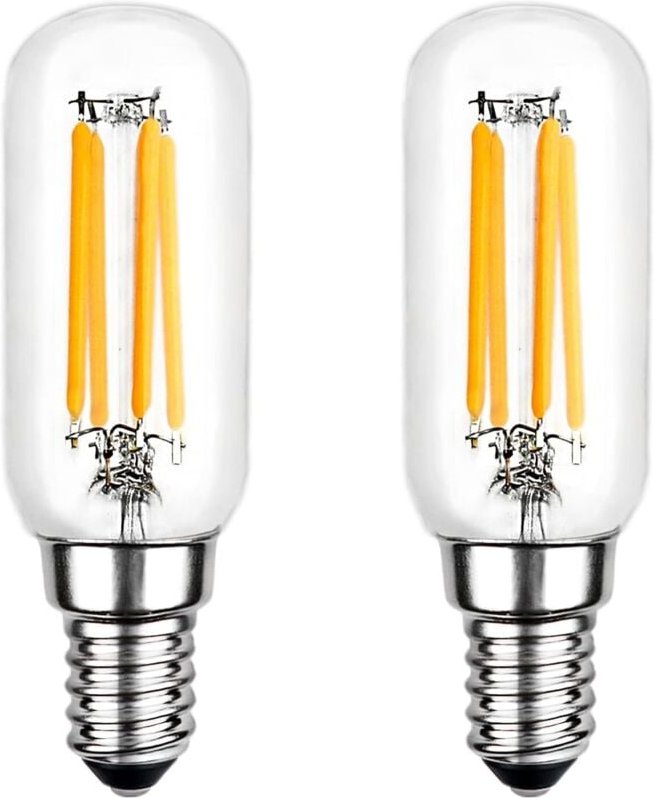 Thumbnail - Lablanc - 2er-Set LED-Glühbirne für Dunstabzugshaube, T25 E14, 4 w, Kaltweiß 6000 k, 400 lm, entspricht 40 w E14-Haubenl...