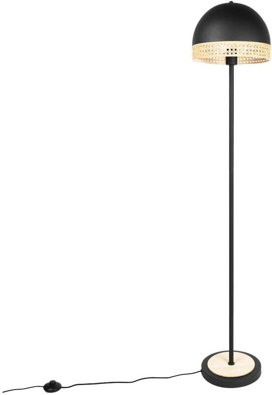 Stehlampe "Lonnaris" aus Metall für Wohnzimmer & Esszimmer von Lindby