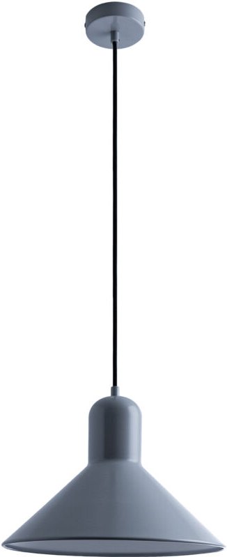 Pendelleuchte Hängelampe Esszimmer Küchenlampe Hängend Esstischlampe Matt E27 Matt Grau/Weiß, Bernstein ST64 720 Lumen /...