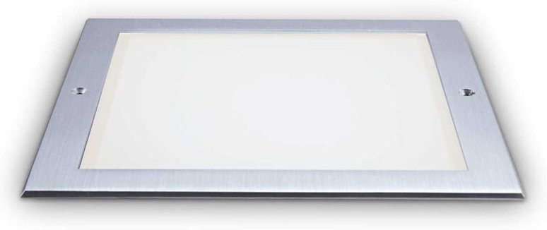 Ideal Lux TAURUS Integrierte LED-Bodeneinbauleuchte für den Außenbereich, breit, quadratisch, Stahl, 620 lm, 3000 K, IP6...
