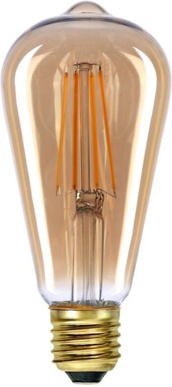 LED-Glühbirne 6W Bernstein E27 2200K 3S DIMM 757ST643DMAMB Italux