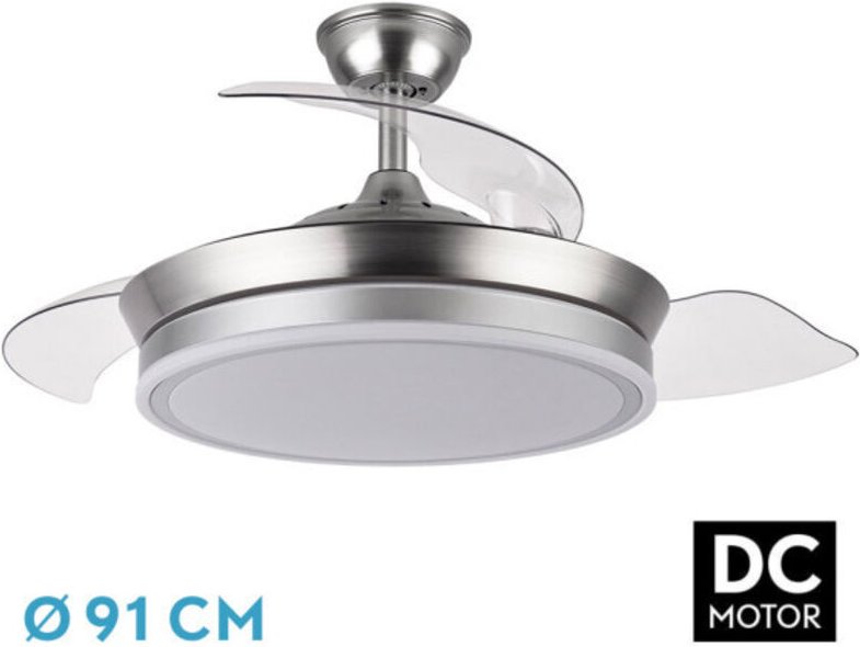 Thumbnail - Bayomo Nickel DC-Lüfter, 72 W, 3 ausfahrbare Flügel