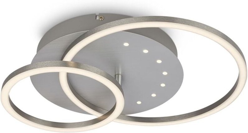 Led ceiling light with led dots, aluminium, 1xLED/