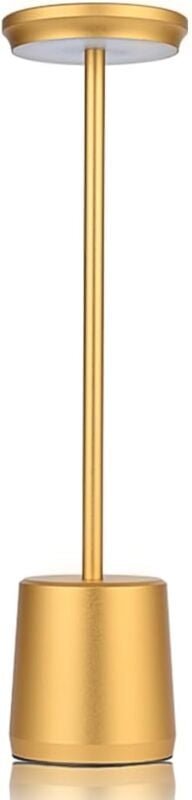 Kabellose Schreibtischlampe aus Metall, tragbare LED-Tischlampe mit Berührungssensor, wiederaufladbare Aluminiumlampe mi...