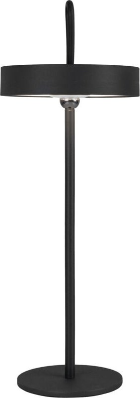 Tischlampe Tischleuchte Touchdimmer Akku Außen Gartenlampe schwarz LED H 35 cm