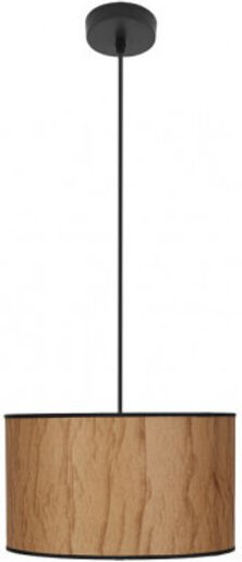 Tapiro-Anhänger 1xe27 pergament/schwarz regx30x30 cm