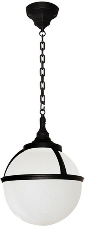 Thumbnail - Elstead - Glenbeigh - 1 leichte Außenkugel Deckenlaterne schwarz IP44, E27
