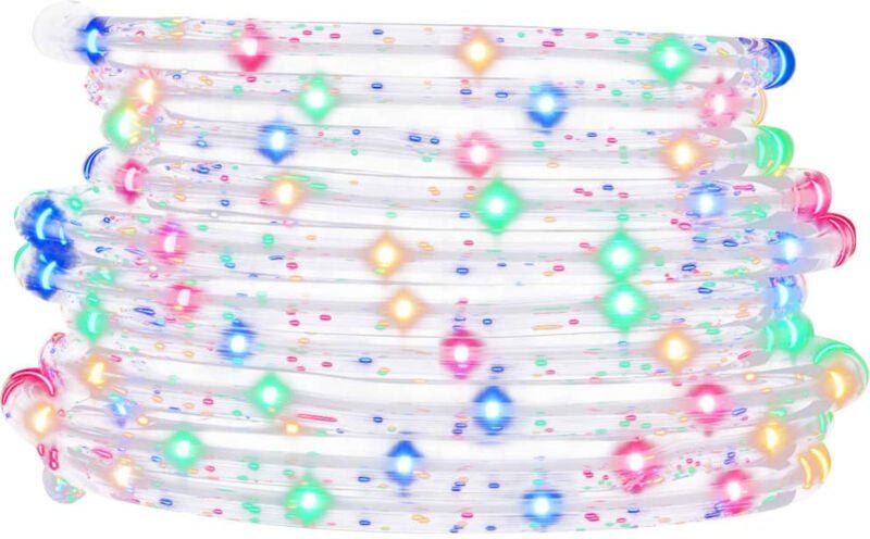 Thumbnail - Lichtschlauch 1200 LEDs Mehrfarbig 50 m PVC vidaXL