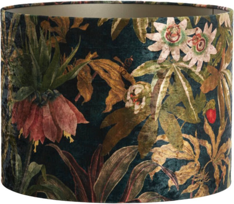 Lampenschirm - Passion - grün - textil - ø 40cm - Light&living