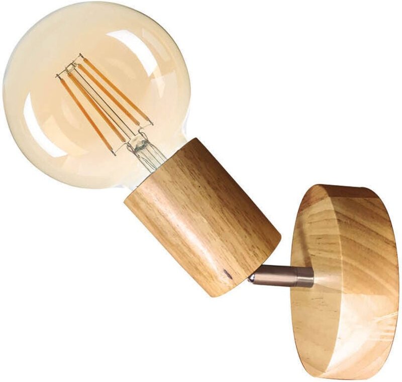 Deckenstrahler Kestila Serie E27 Holz