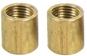 2 TIBELEC-Armaturen, Messing Centrale Brico