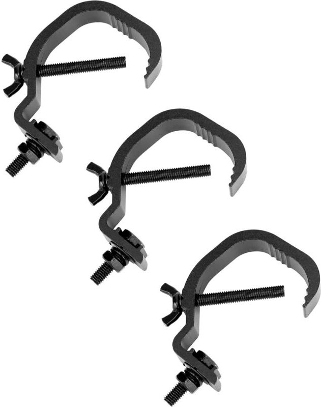 3-teilige Bühnenlichtklemme, Traversenklemme, Bühnenbeleuchtungszubehör, 30–52 mm, kompatibel mit den meisten Bühnenlich...