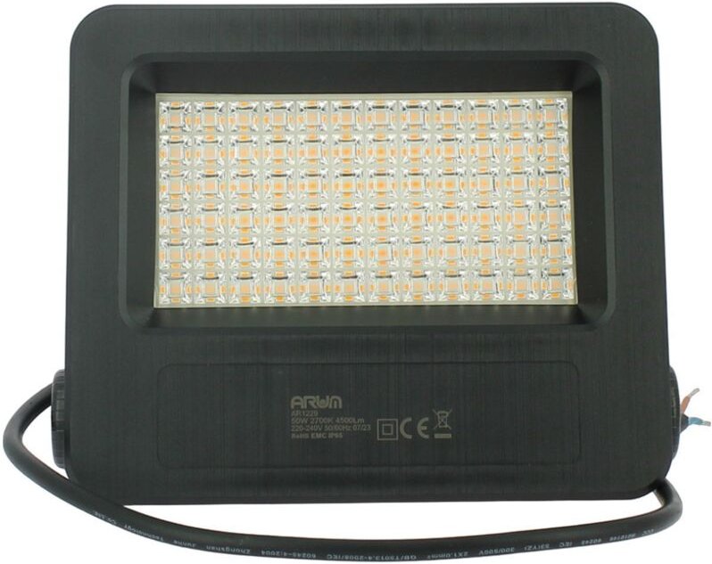 LED Flutlicht 50W Outdoor Hohe Helligkeit 4500 Lumen IP65 Farbtemperatur: Kaltes Weiß 6000K