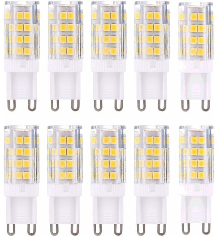 CHOYCLIT G9 LED-Lampen, Warmweiß 3000 K, 5 W G9 LED-Glühbirne, entspricht 40 W Halogenlampen, 420 Lumen, nicht dimmbar, ...