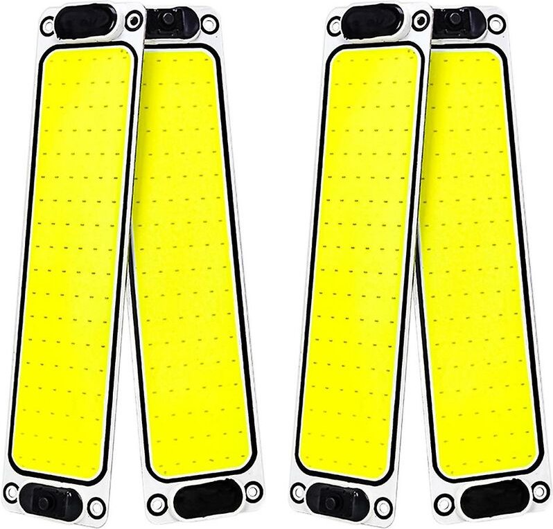Woosien - 4 stücke 12 v-24 v 108 led Cob Led Innen Licht Cob Kabine Lichter Rv Decke Lichter Lesen lichter Für Ca