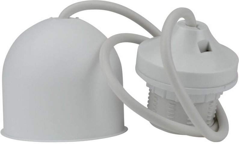 Lampen-Pendel mit Fassung e 27, weiß Fassungen