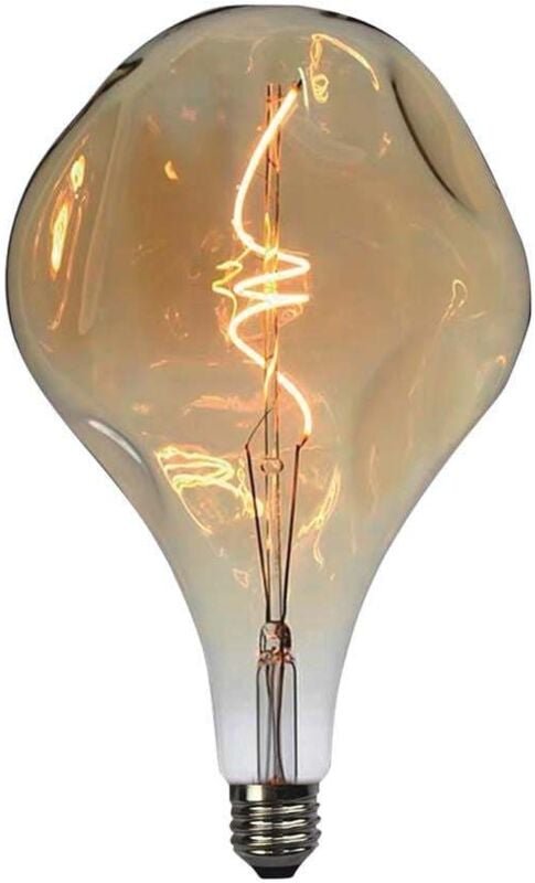 V-TAC LED-Glühbirne - E27 - Spiralförmiger Glühfaden - IP20 - Bernstein - 4W - 250 Lumen - 2700K