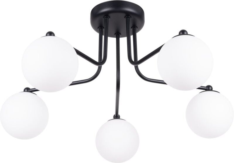 Deckenleuchte Strato 5 G9 Schwarz Lumilo 16.491.63