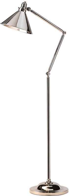 Provence - 1 Licht Stehlampe Nickel poliert, E27 - Elstead