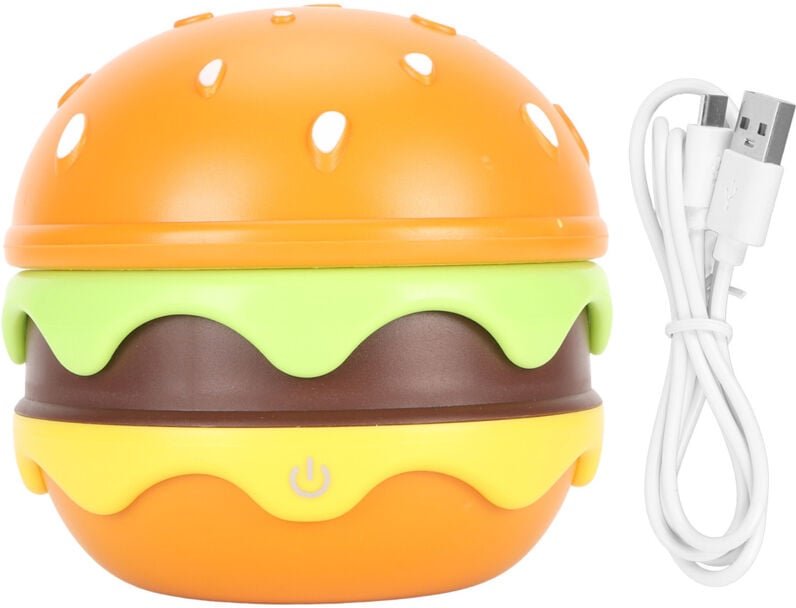 Eosnow - Kinder lesen leichten Hamburger Stil Flexibler Schwierigkeitseck usb Ladet eine weiche warme Schreibtischlampe ...