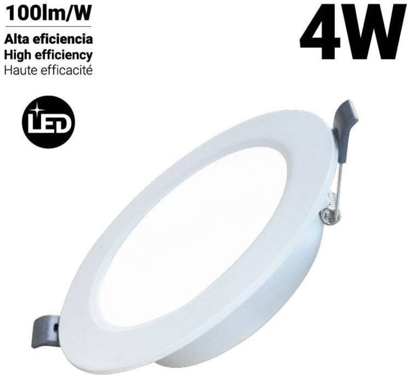 Runder LED-Einbaustrahler - 4W - Ausschnitt Ø77mm