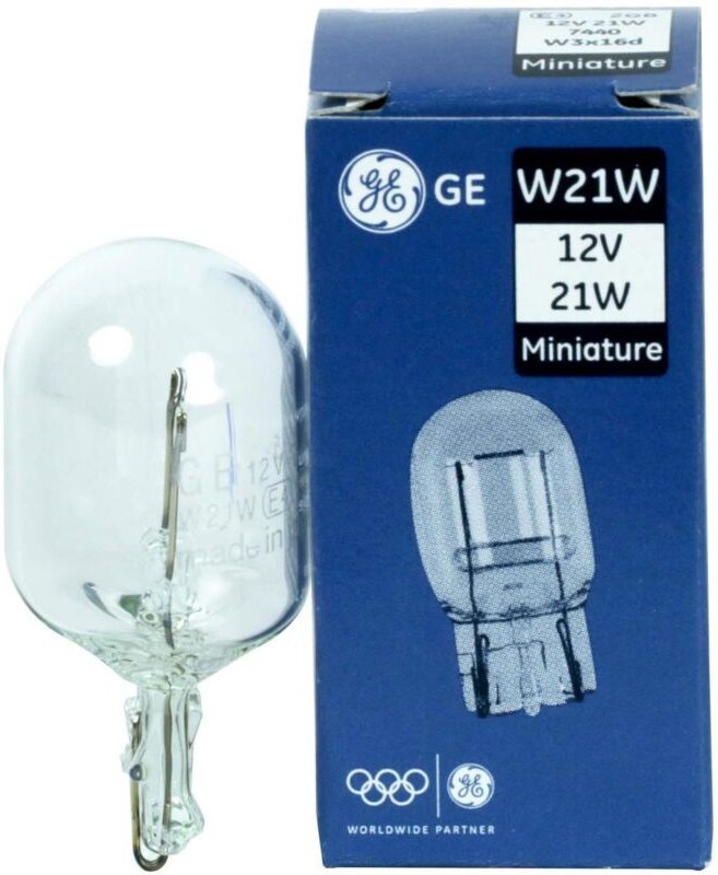 GE General Electric W21W 12V 21W W3x16d (1 Stück)