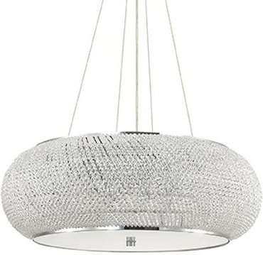 Pasha' - 14 Lichtdecke Anhänger Chrom - Ideal Lux