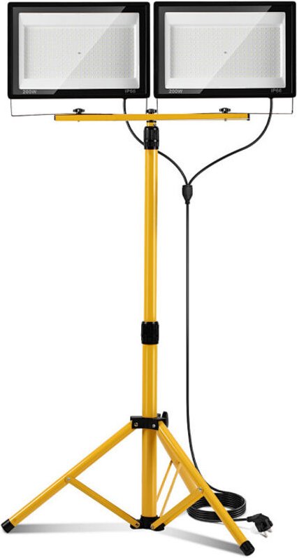 Thumbnail - TolleTour 200W LED Baustrahler Flutlicht Scheinwerfer Außenstrahler Arbeitsleuchte Bauscheinwerfer IP66 Wasserdicht Kalt...